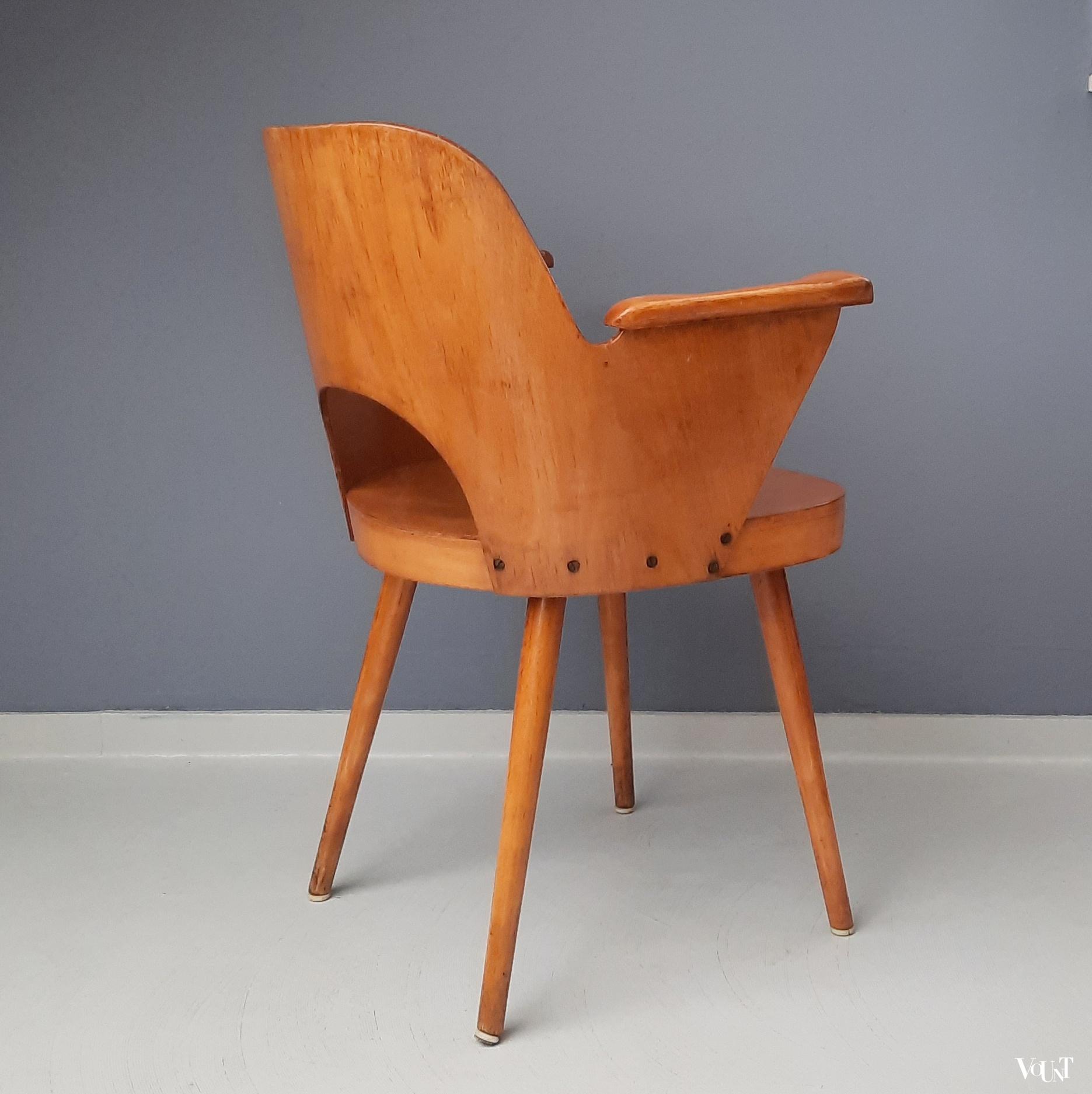 Stoel nr. 1515, Oswald Haerdtl voor Thonet, jaren '50