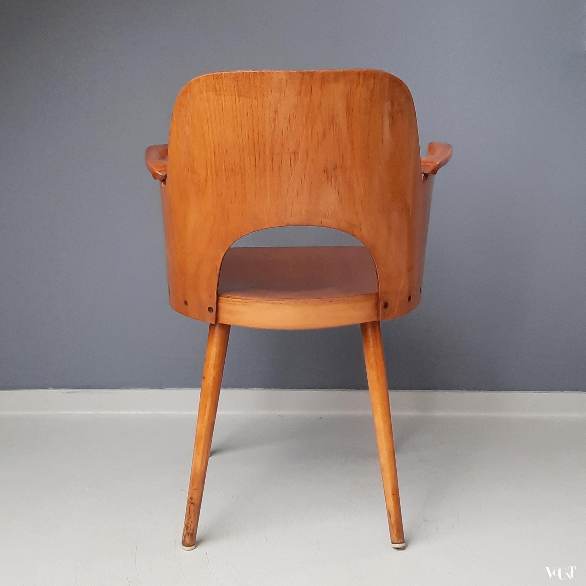 Stoel nr. 1515, Oswald Haerdtl voor Thonet, jaren '50