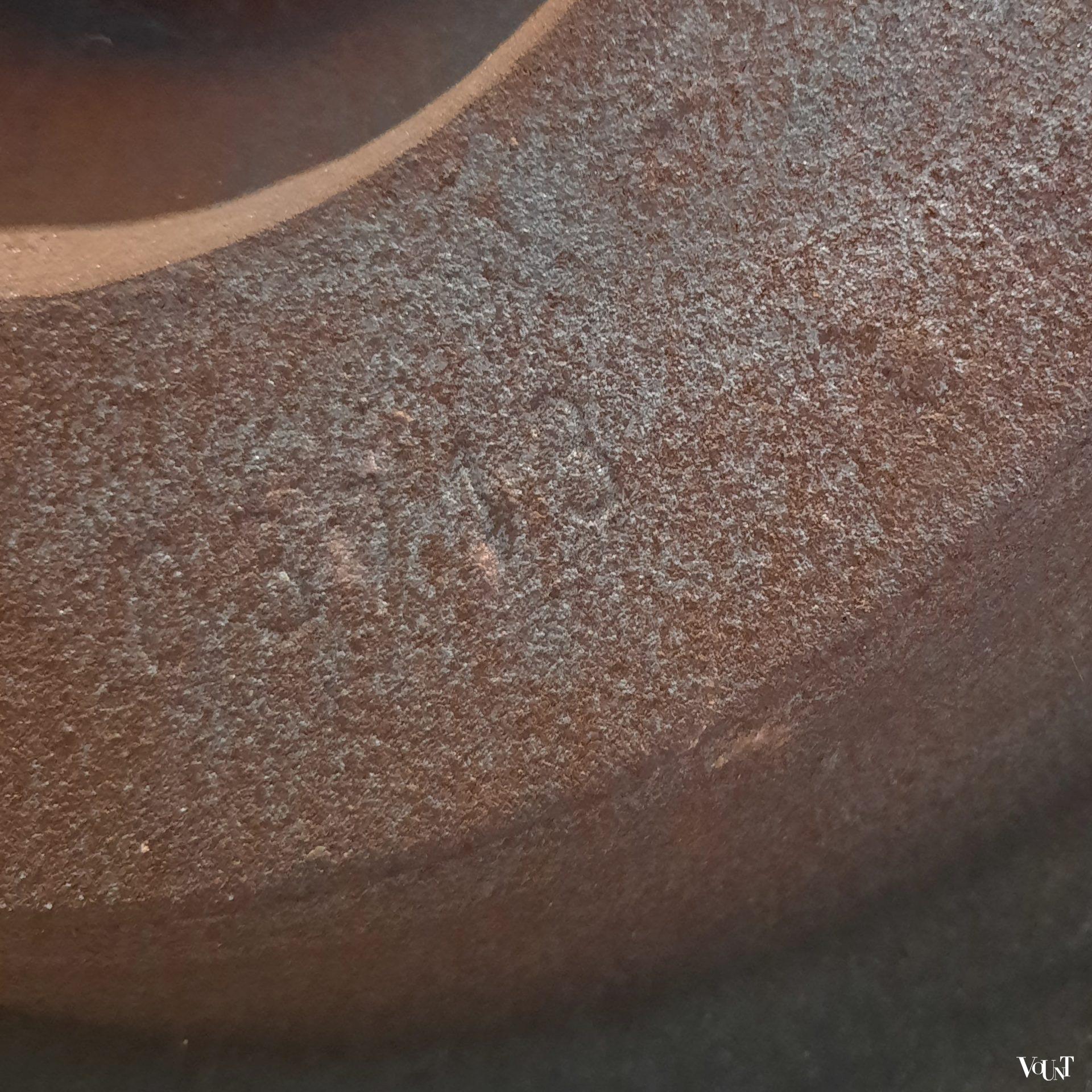 Messingkleurige metalen staande kapstok, jaren '60/'70