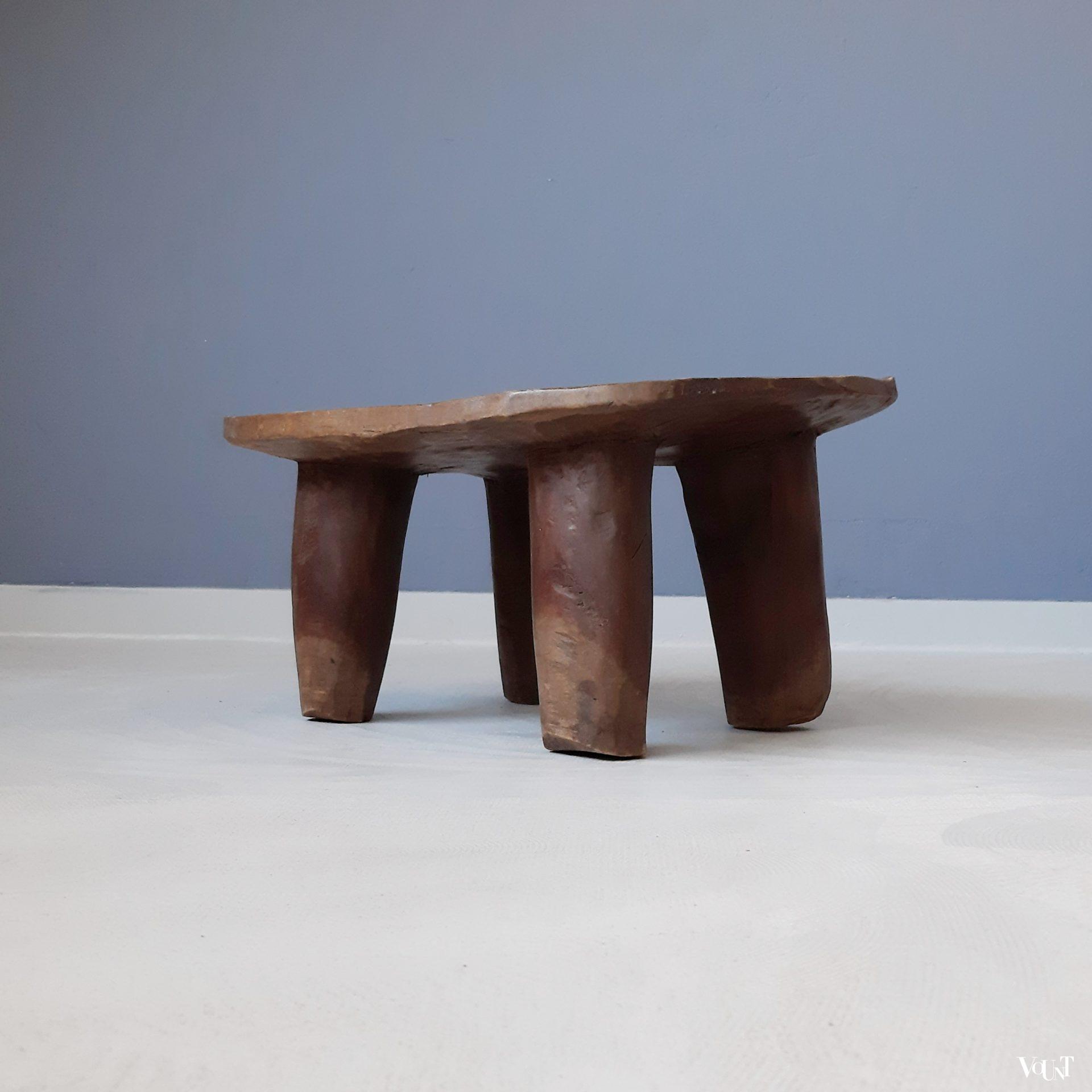 Oude Afrikaanse Senufo kruk