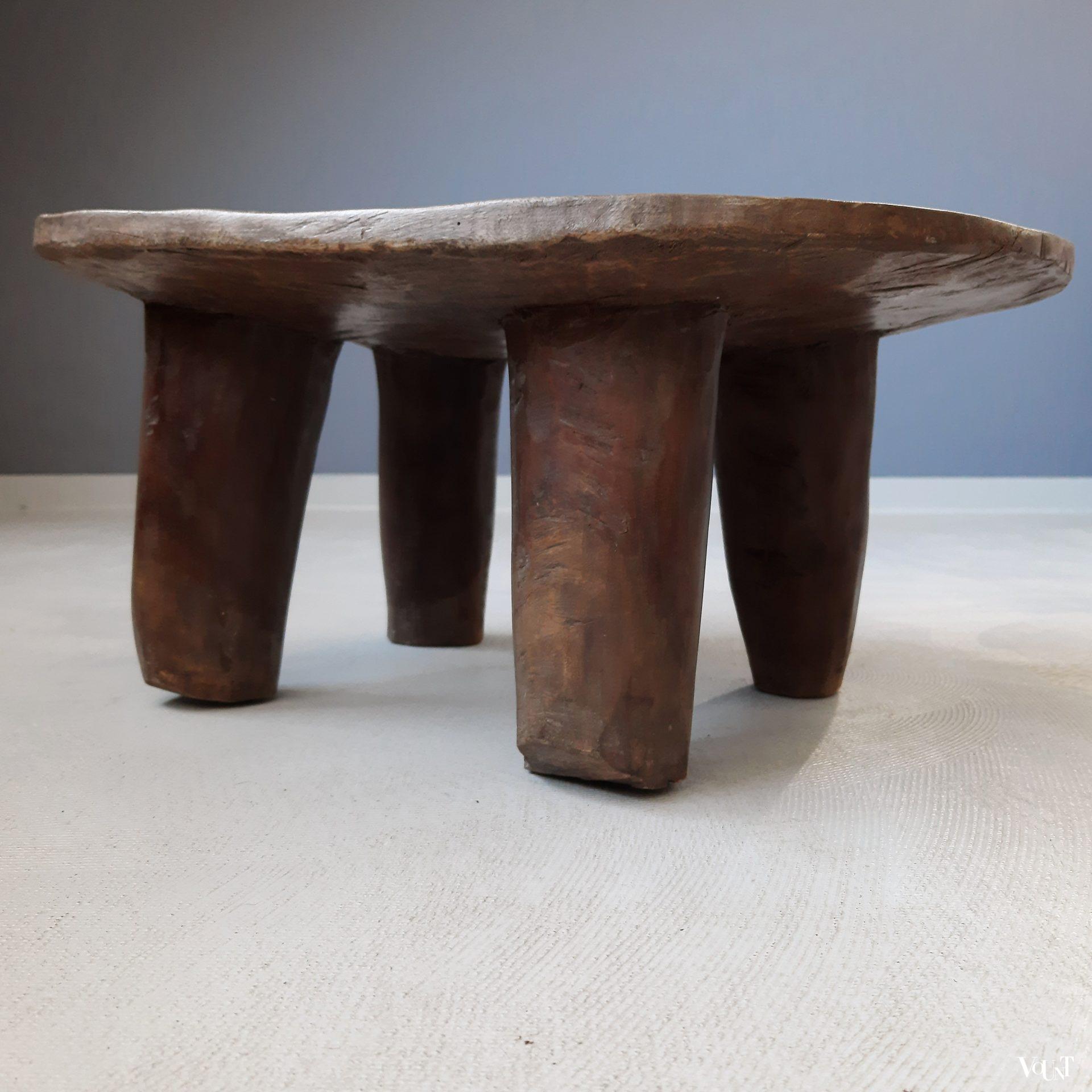 Oude Afrikaanse Senufo kruk