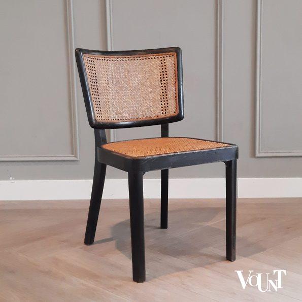 Zwarte stoel B 22, Thonet, jaren '30
