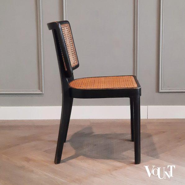 Zwarte stoel B 22, Thonet, jaren '30