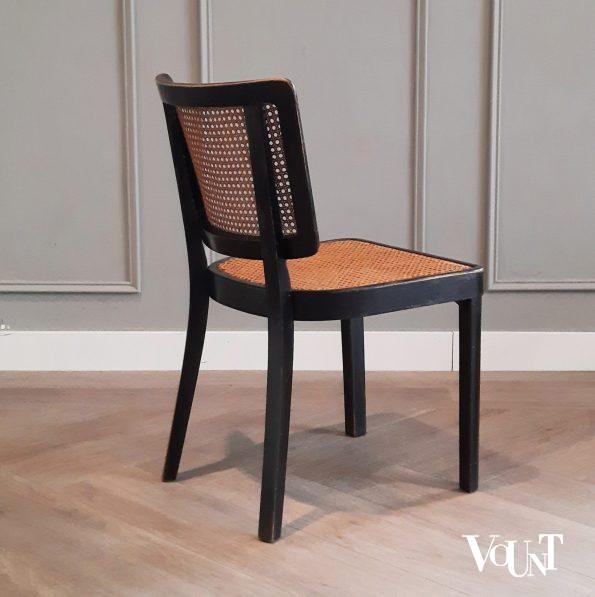 Zwarte stoel B 22, Thonet, jaren '30