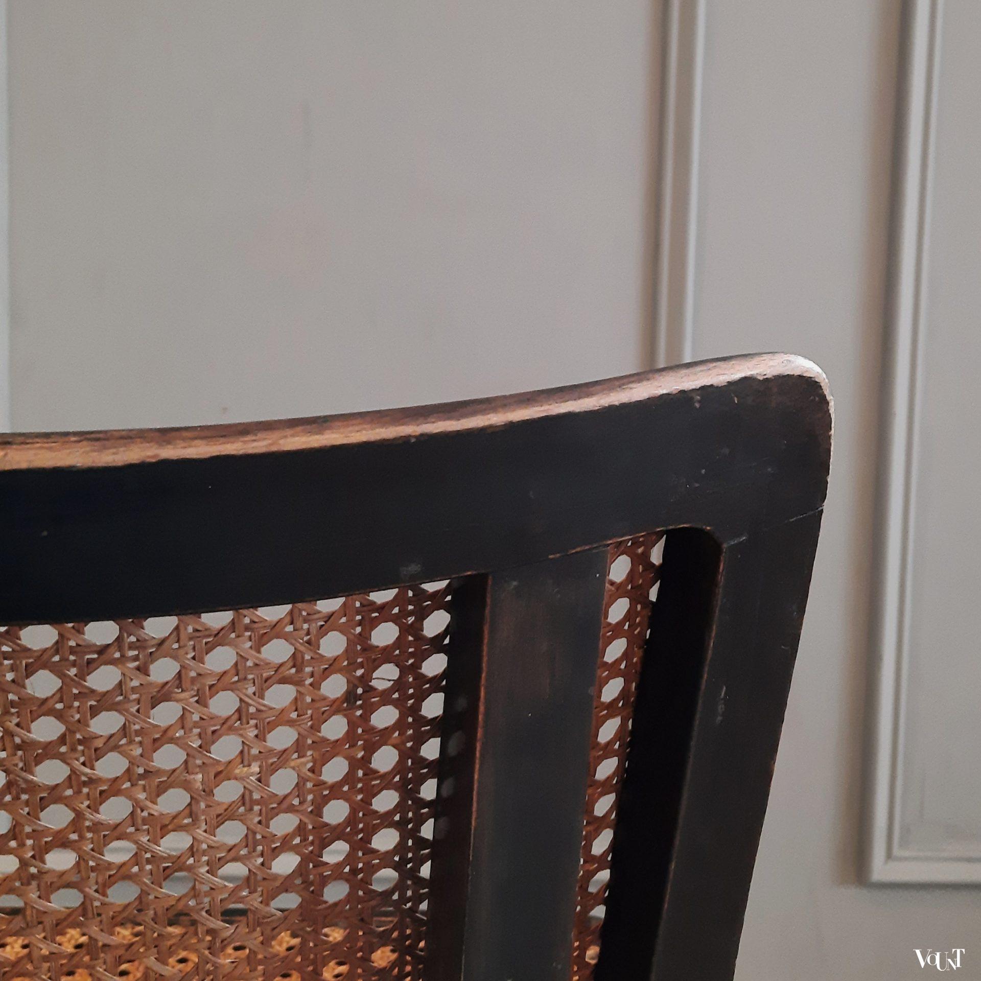 Zwarte stoel B 22, Thonet, jaren '30