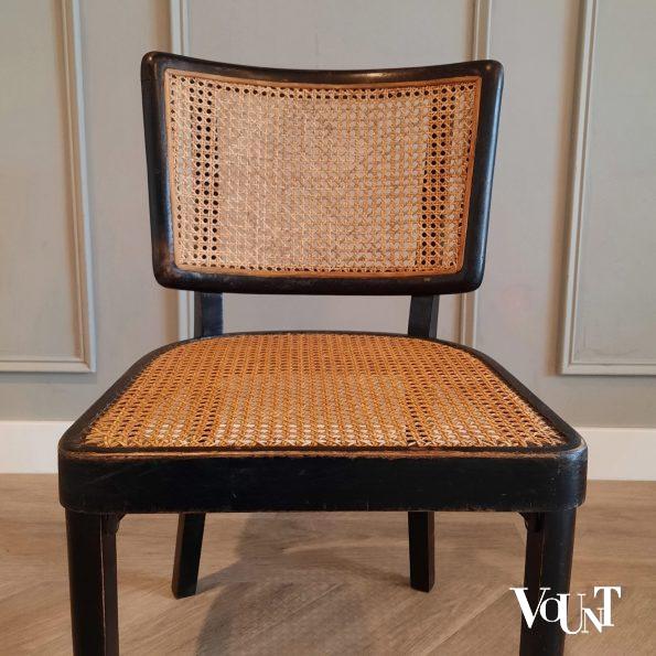 Zwarte stoel B 22, Thonet, jaren '30