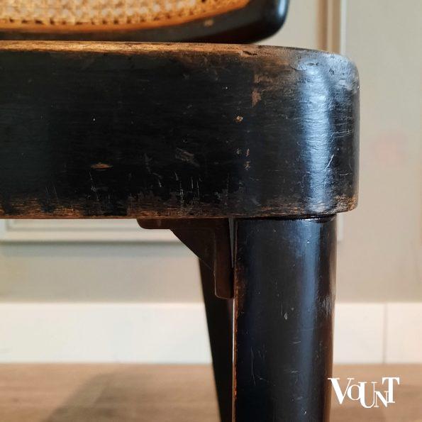 Zwarte stoel B 22, Thonet, jaren '30