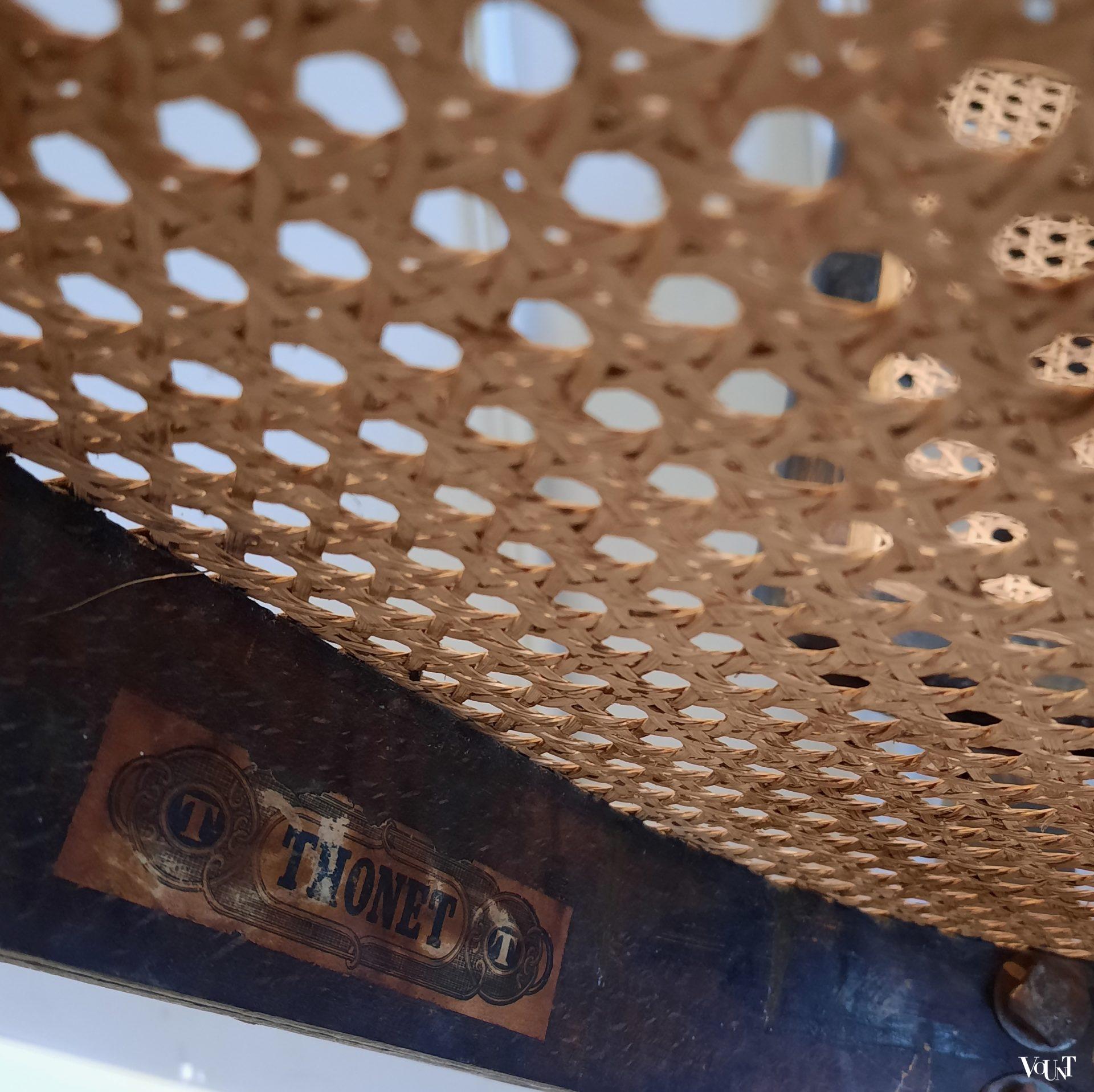 Zwarte stoel B 22, Thonet, jaren '30