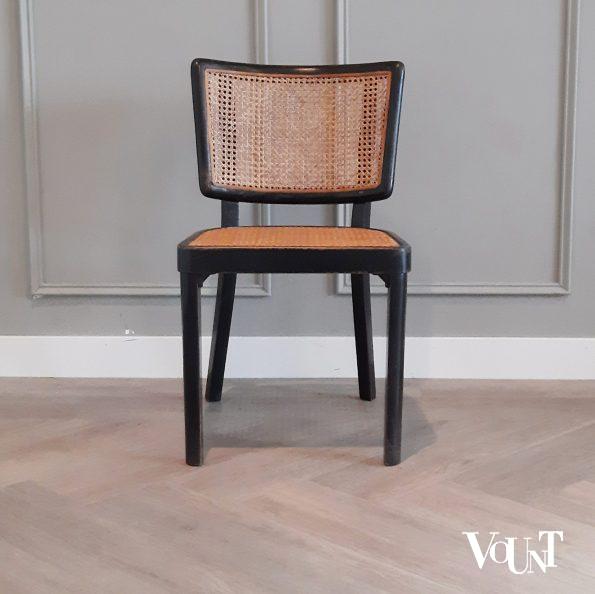 Zwarte stoel B 22, Thonet, jaren '30