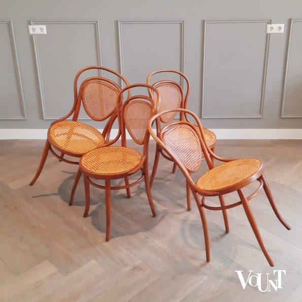 Set van 4 nr. 41 stoelen, Jakob & Josef Kohn, rond 1890