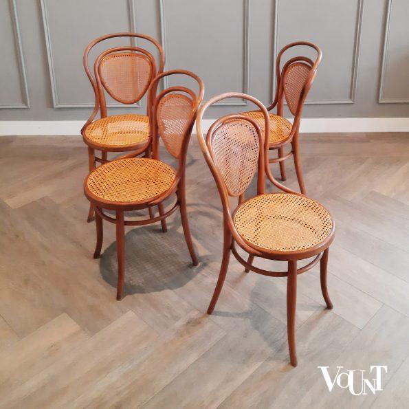 Set van 4 nr. 41 stoelen, Jakob & Josef Kohn, rond 1890