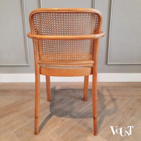 Set van 2 Praag of 811 stoelen, Josef Hoffmann voor Thonet, jaren '50