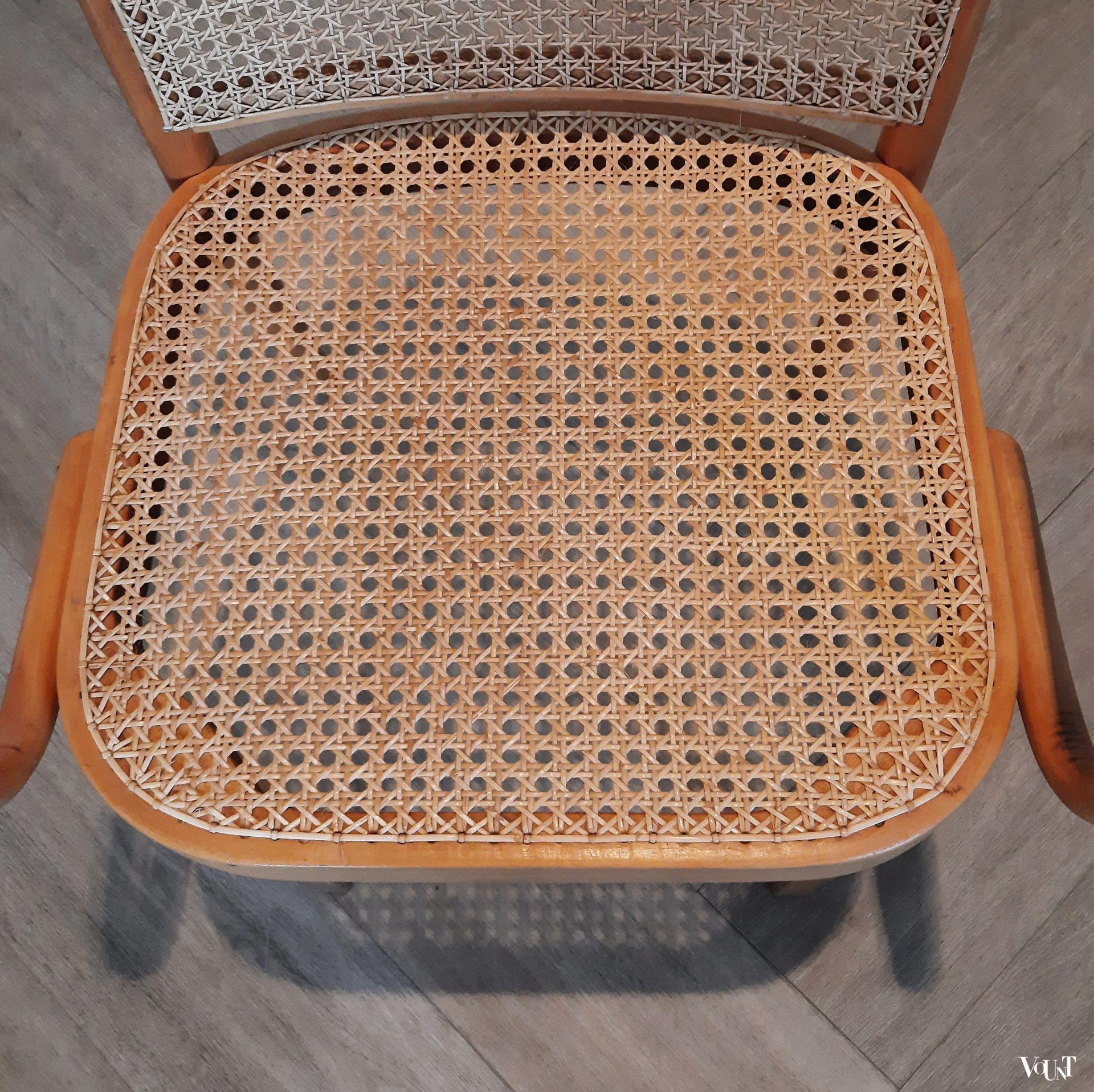 Set van 2 Praag of 811 stoelen, Josef Hoffmann voor Thonet, jaren '50