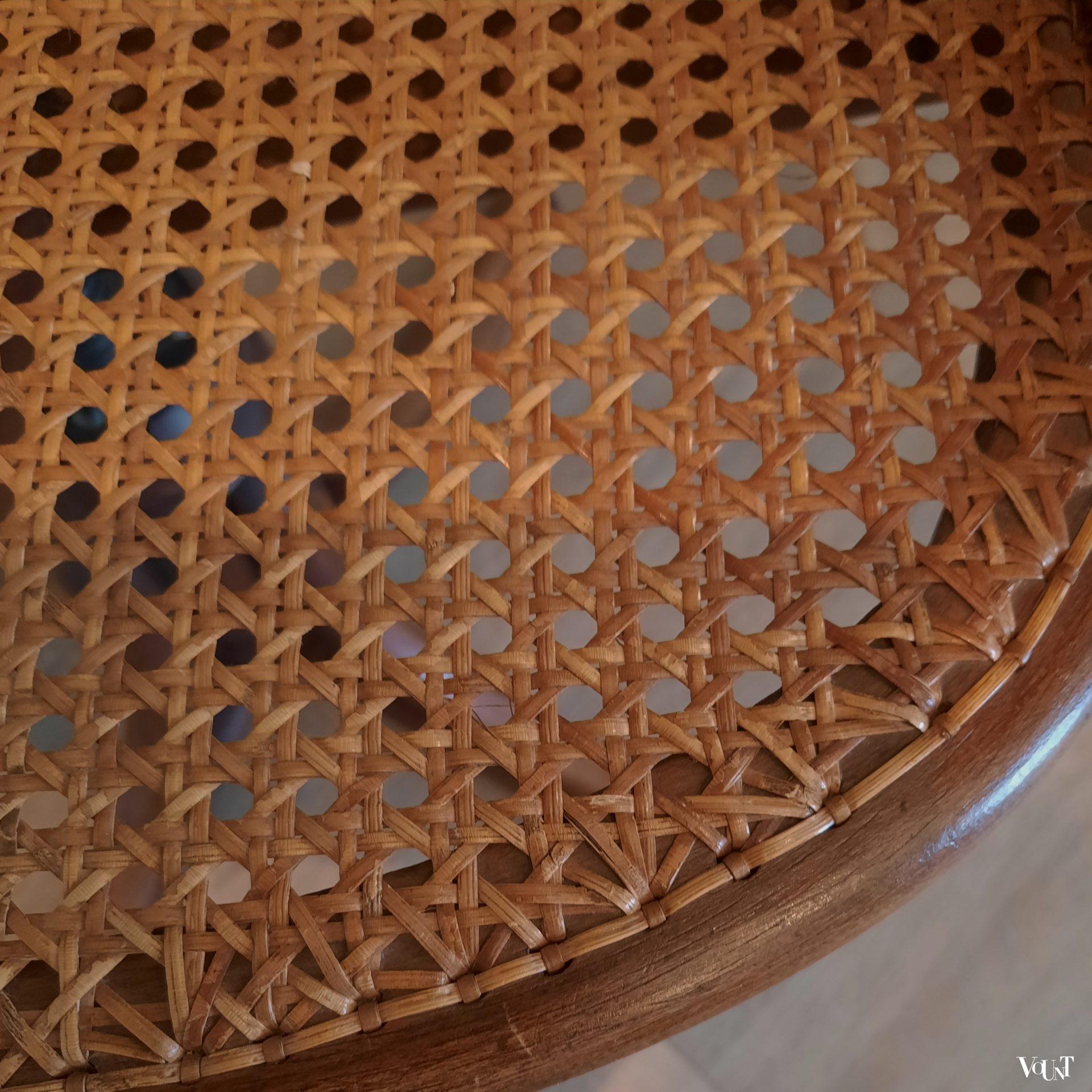 Thonet bureaustoel met rotan zitting en rugleuning, Nr. 5901, rond 1900