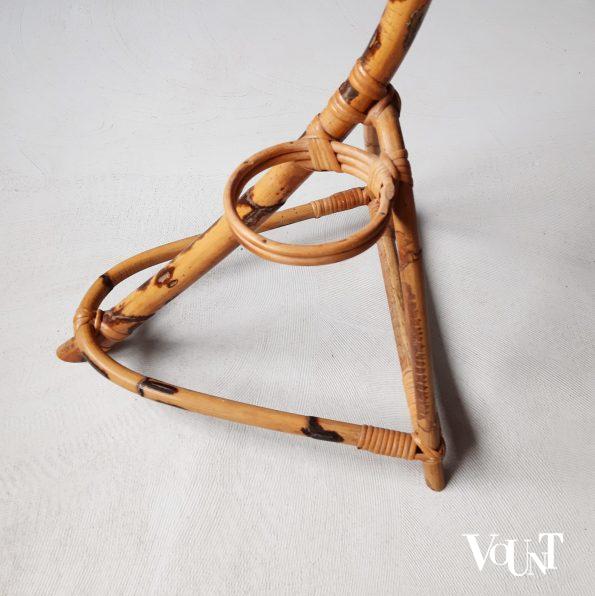 Rotan plantenstandaard slang, jaren '50