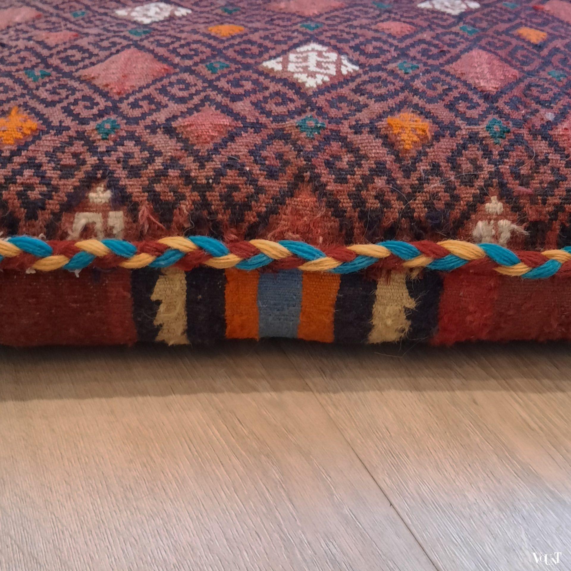 Vintage kamelen zadeltassen / kussens Rajasthan, India