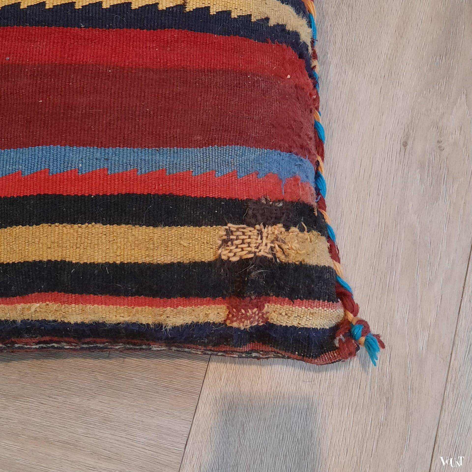 Vintage kamelen zadeltassen / kussens Rajasthan, India