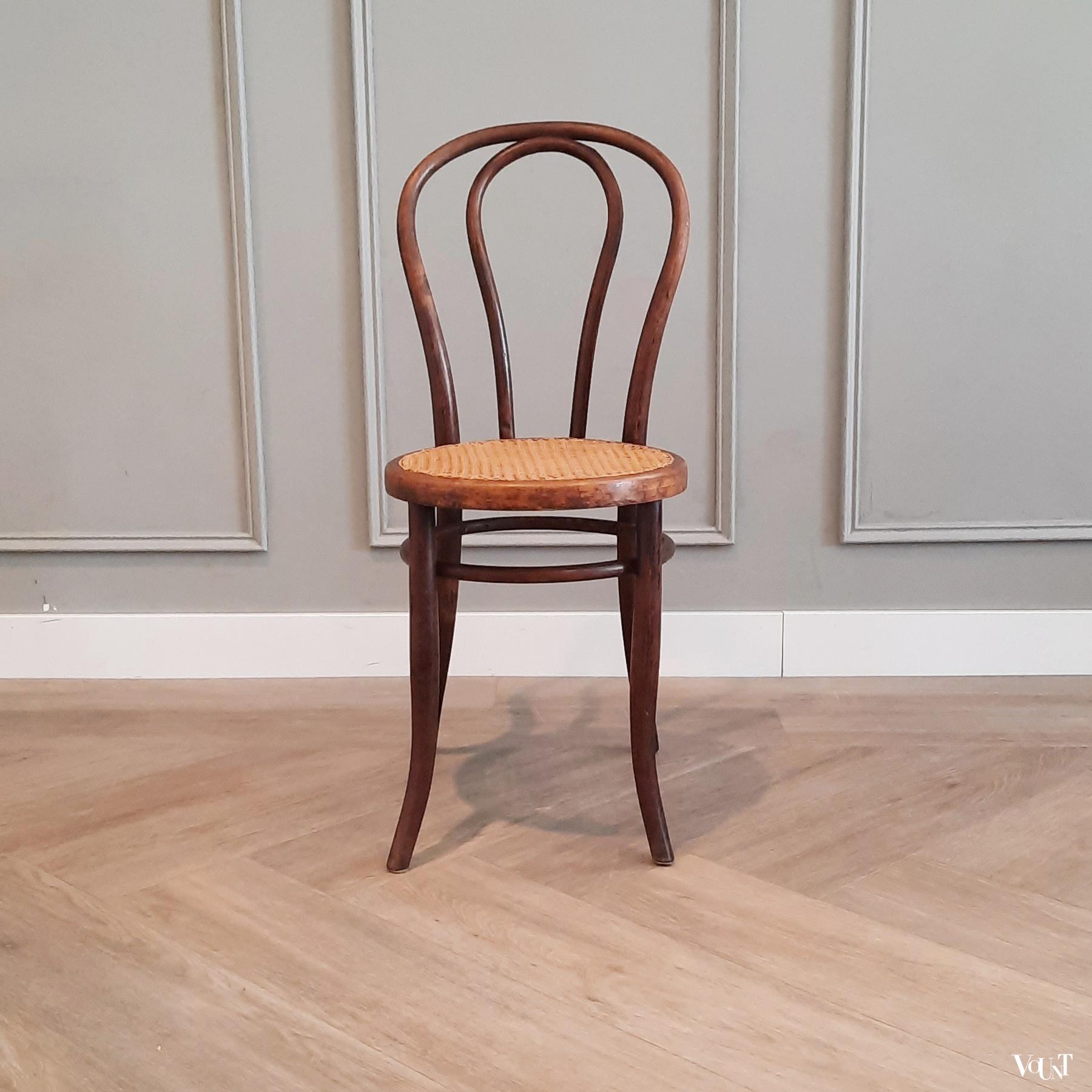 Set van 4 nr. 18 stoelen, Mundus / Josef Hofmann, jaren '20