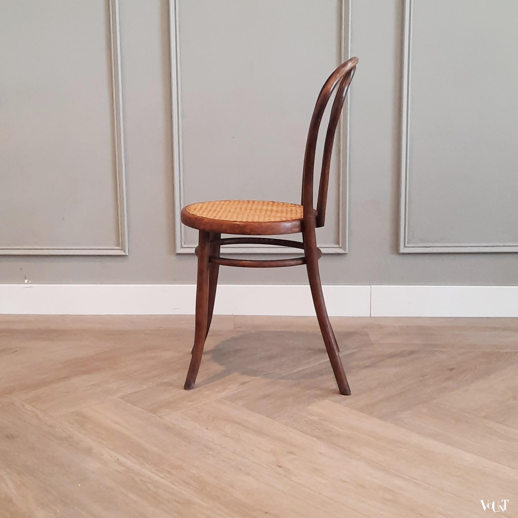 Set van 4 nr. 18 stoelen, Mundus / Josef Hofmann, jaren '20