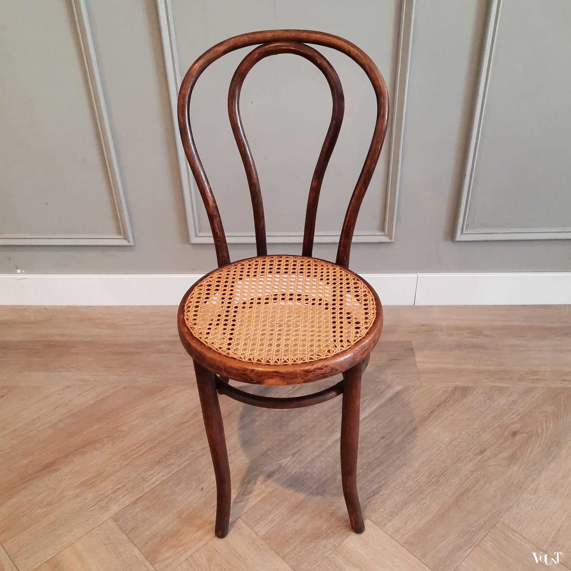 Set van 4 nr. 18 stoelen, Mundus / Josef Hofmann, jaren '20