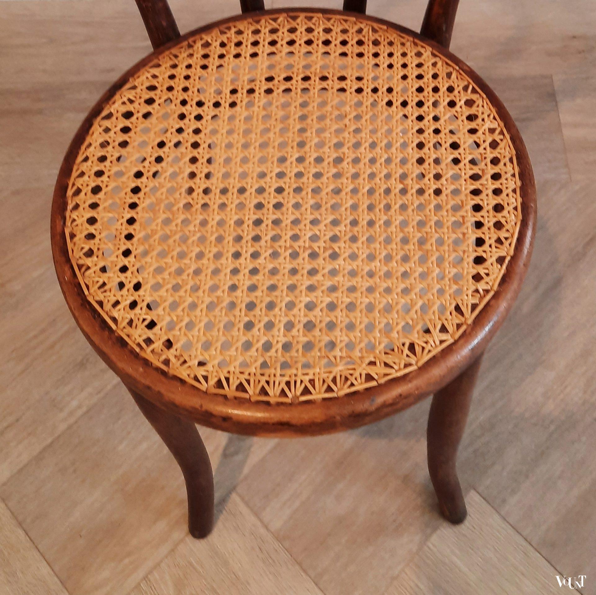 Set van 4 nr. 18 stoelen, Mundus / Josef Hofmann, jaren '20