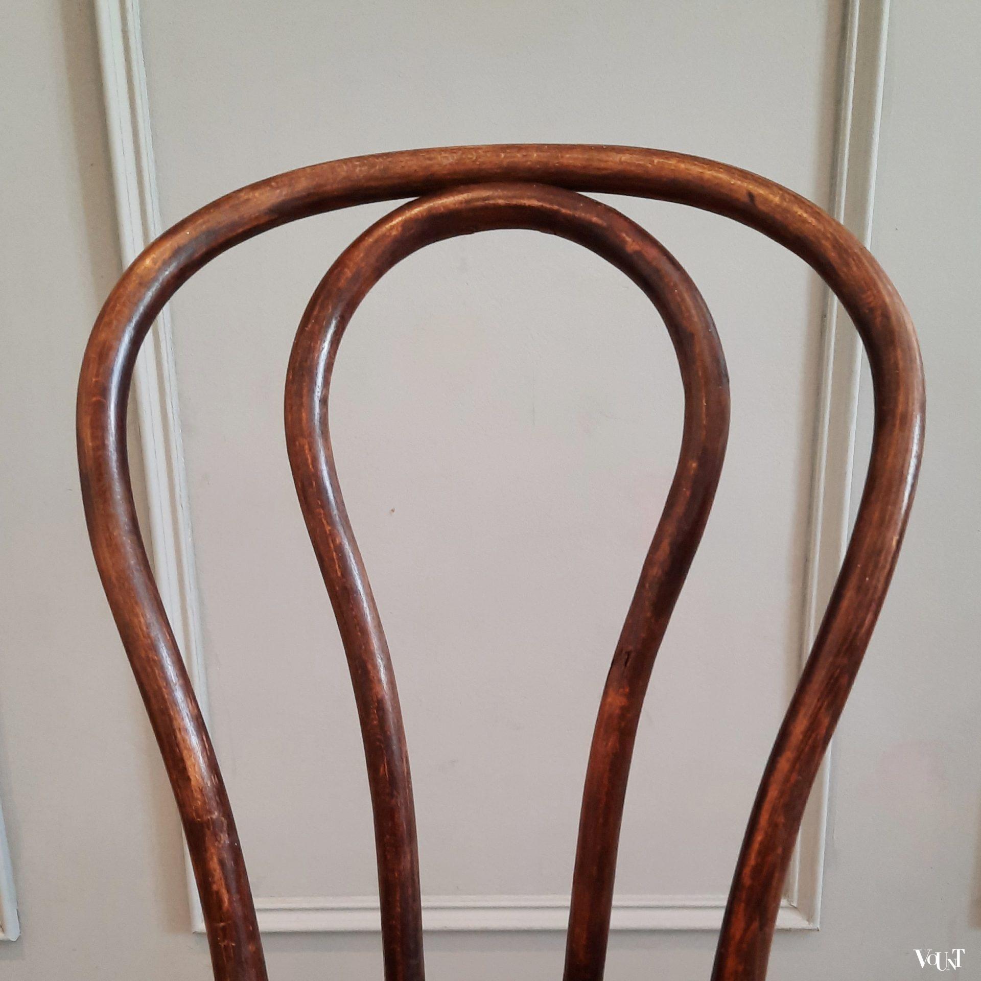 Set van 4 nr. 18 stoelen, Mundus / Josef Hofmann, jaren '20