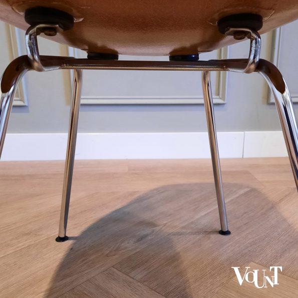 Set van 6 DSX stoelen, Charles & Ray Eames voor Herman Miller / Fehlbaum Production, jaren '70