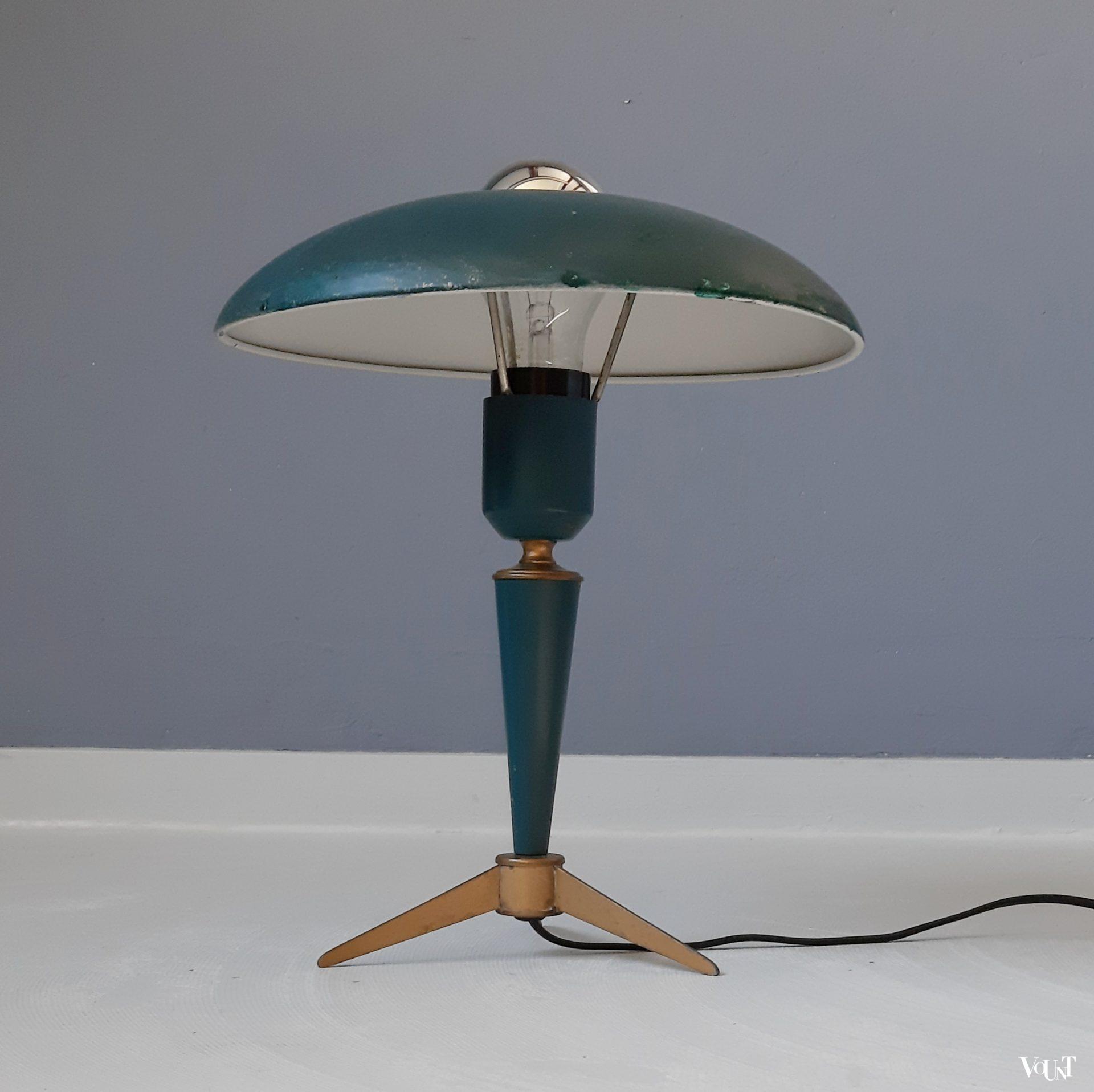 Tafellamp "Bijou", Louis Kalff voor Philips, jaren '50