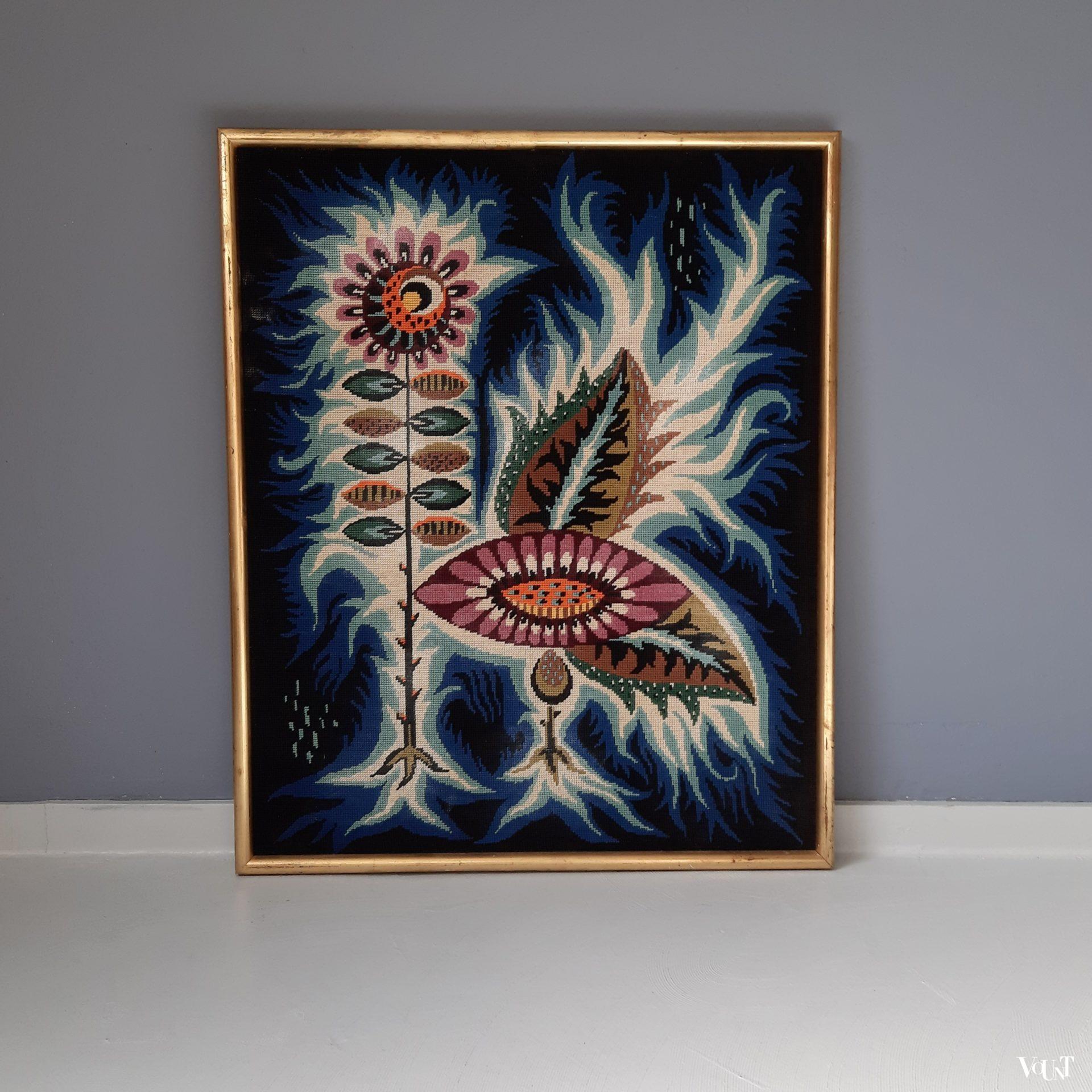 Wanddecoratie in de stijl van Jean Lurçat, jaren '60