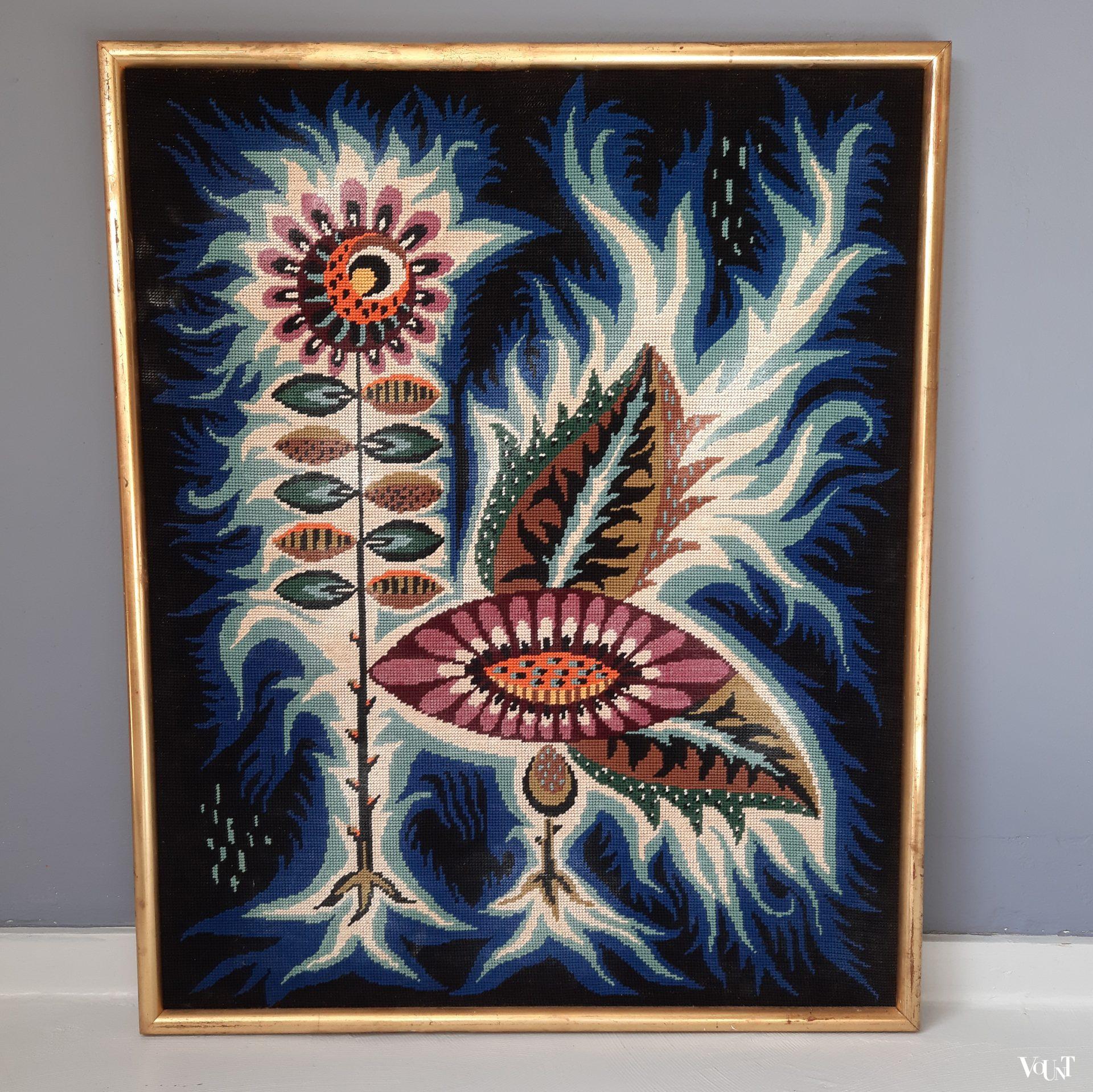 Wanddecoratie in de stijl van Jean Lurçat, jaren '60