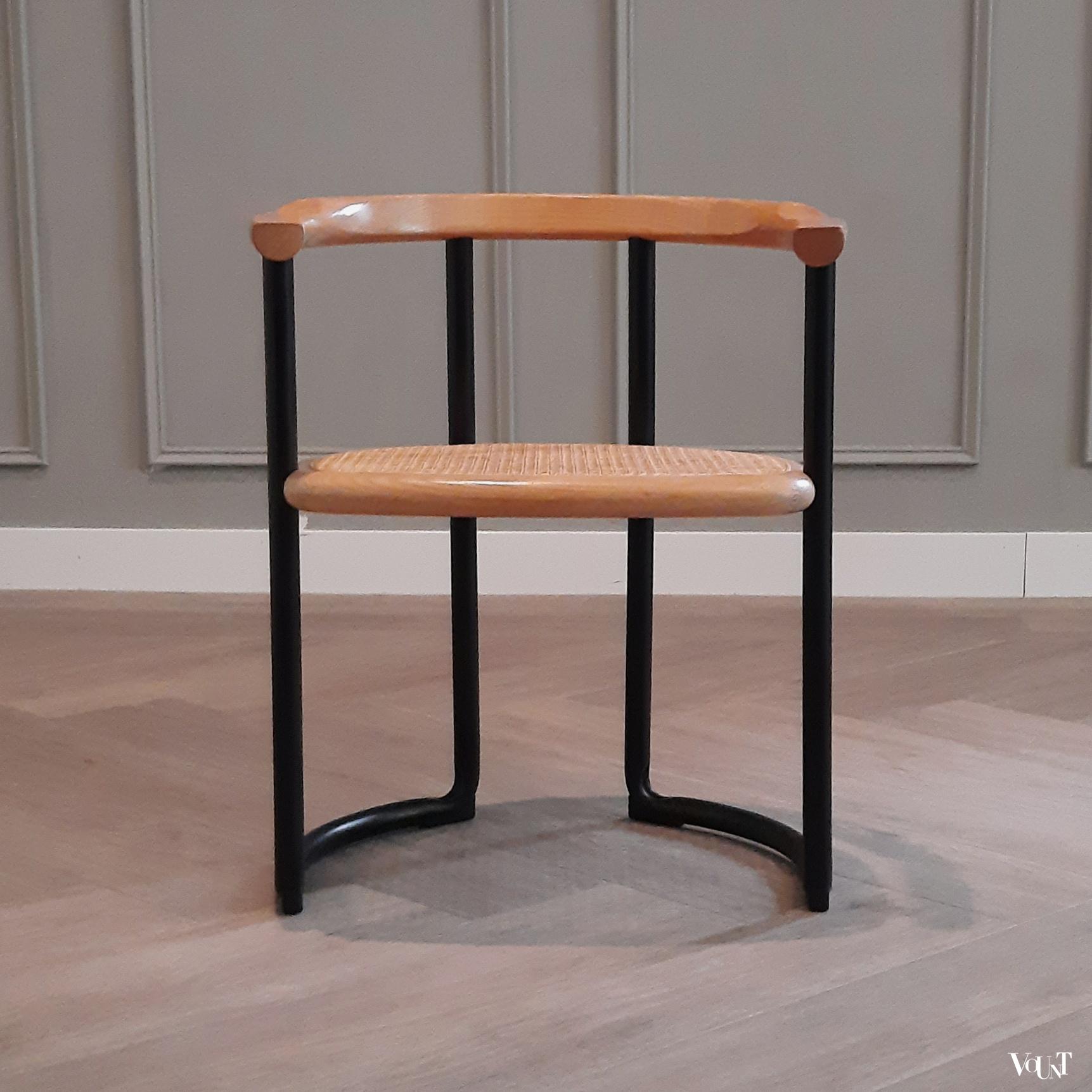 Set van 4 Achillea stoelen, Tito Agnoli voor Ycami Collection, jaren '70