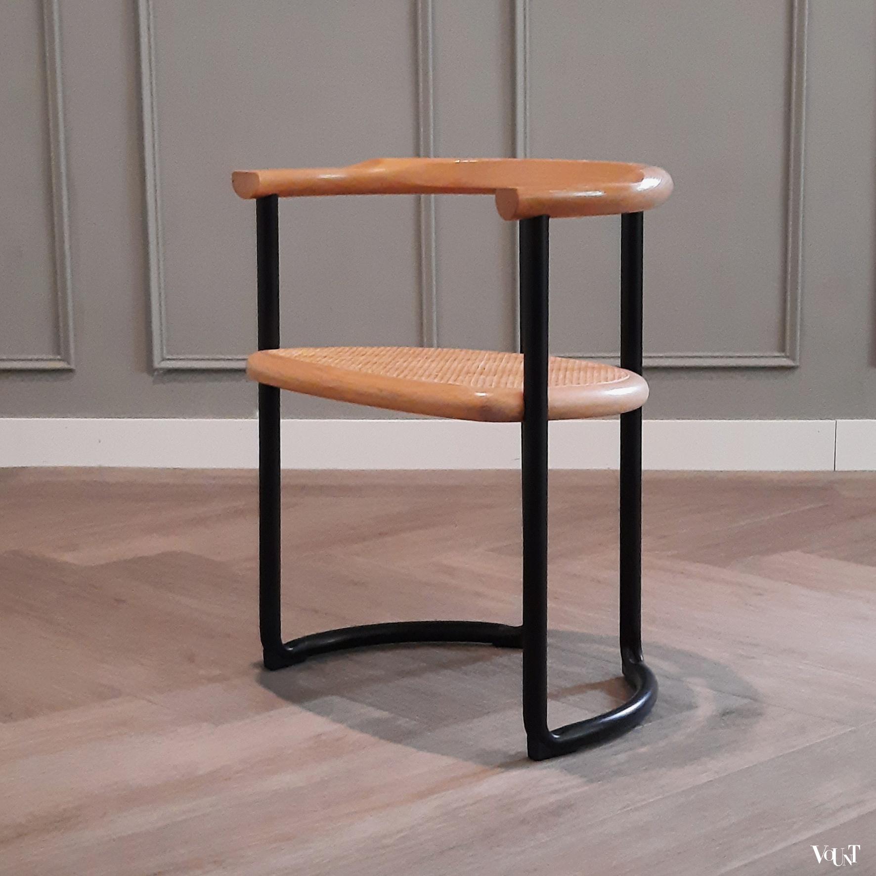 Set van 4 Achillea stoelen, Tito Agnoli voor Ycami Collection, jaren '70