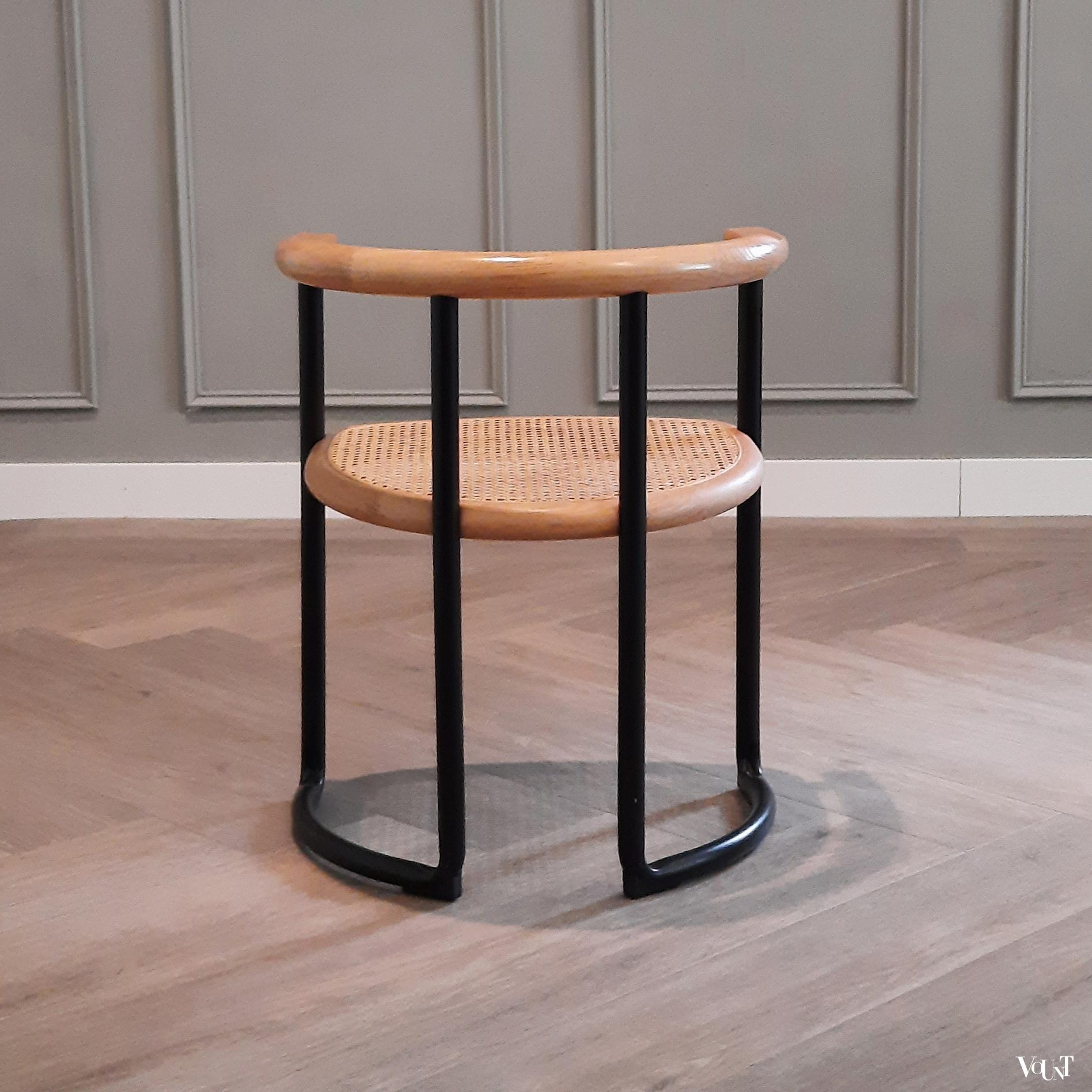 Set van 4 Achillea stoelen, Tito Agnoli voor Ycami Collection, jaren '70