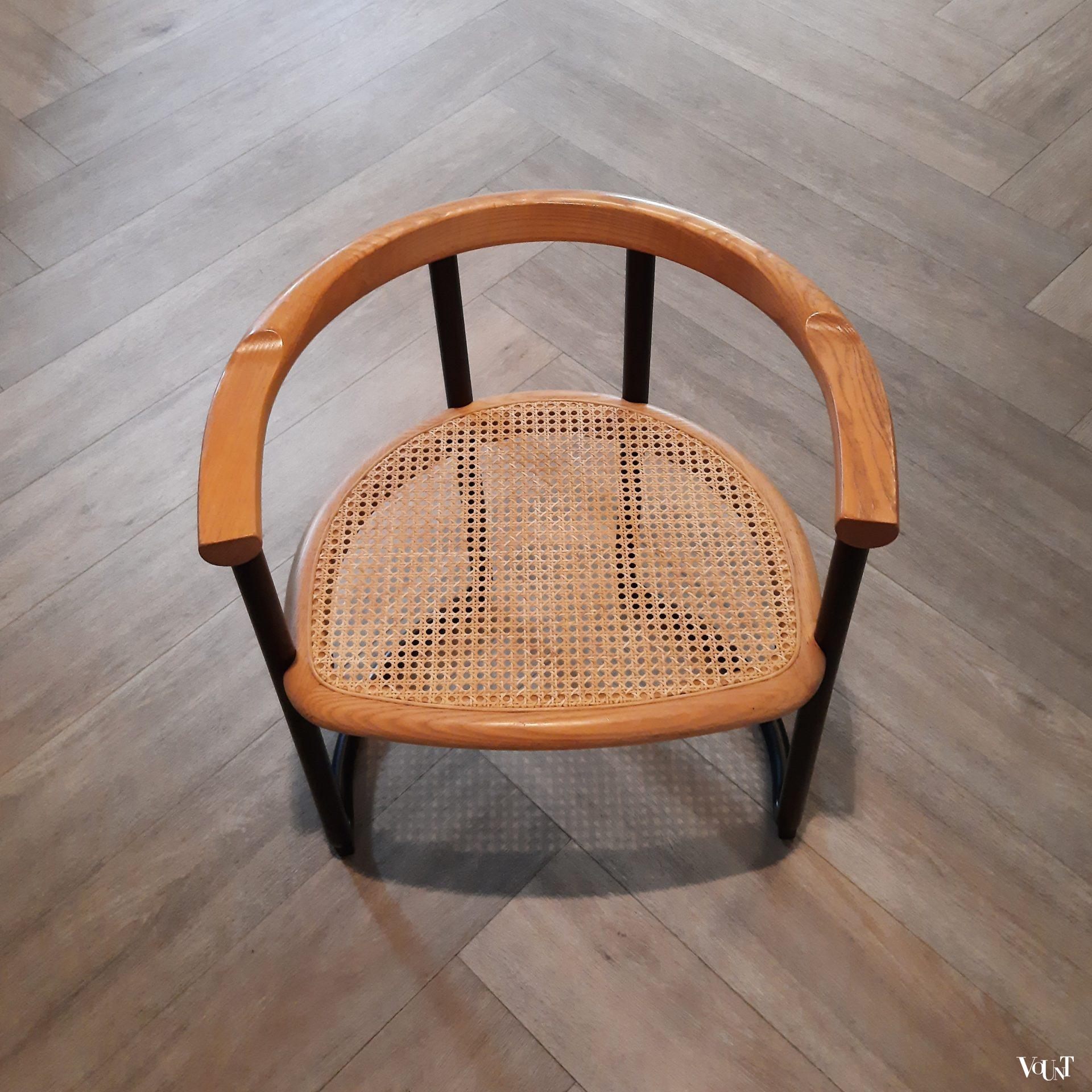 Set van 4 Achillea stoelen, Tito Agnoli voor Ycami Collection, jaren '70