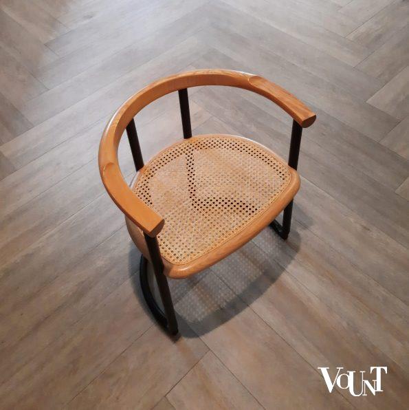 Set van 4 Achillea stoelen, Tito Agnoli voor Ycami Collection, jaren '70