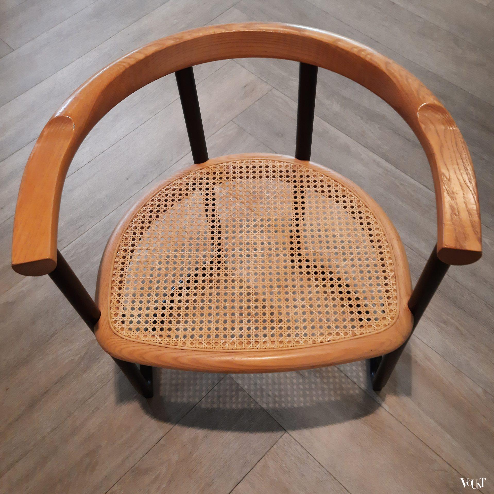 Set van 4 Achillea stoelen, Tito Agnoli voor Ycami Collection, jaren '70