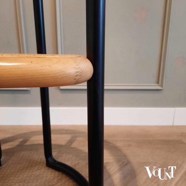Set van 4 Achillea stoelen, Tito Agnoli voor Ycami Collection, jaren '70