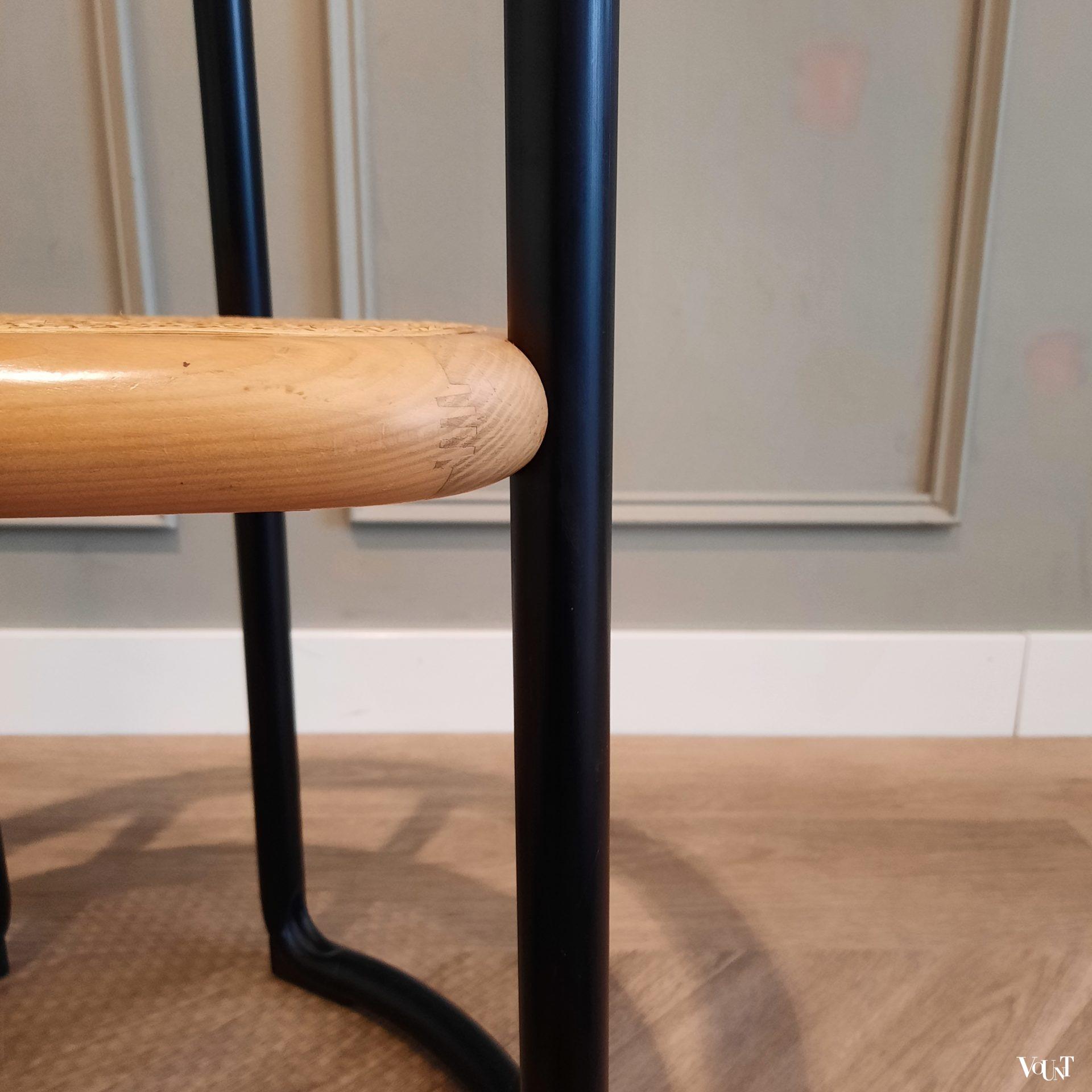 Set van 4 Achillea stoelen, Tito Agnoli voor Ycami Collection, jaren '70