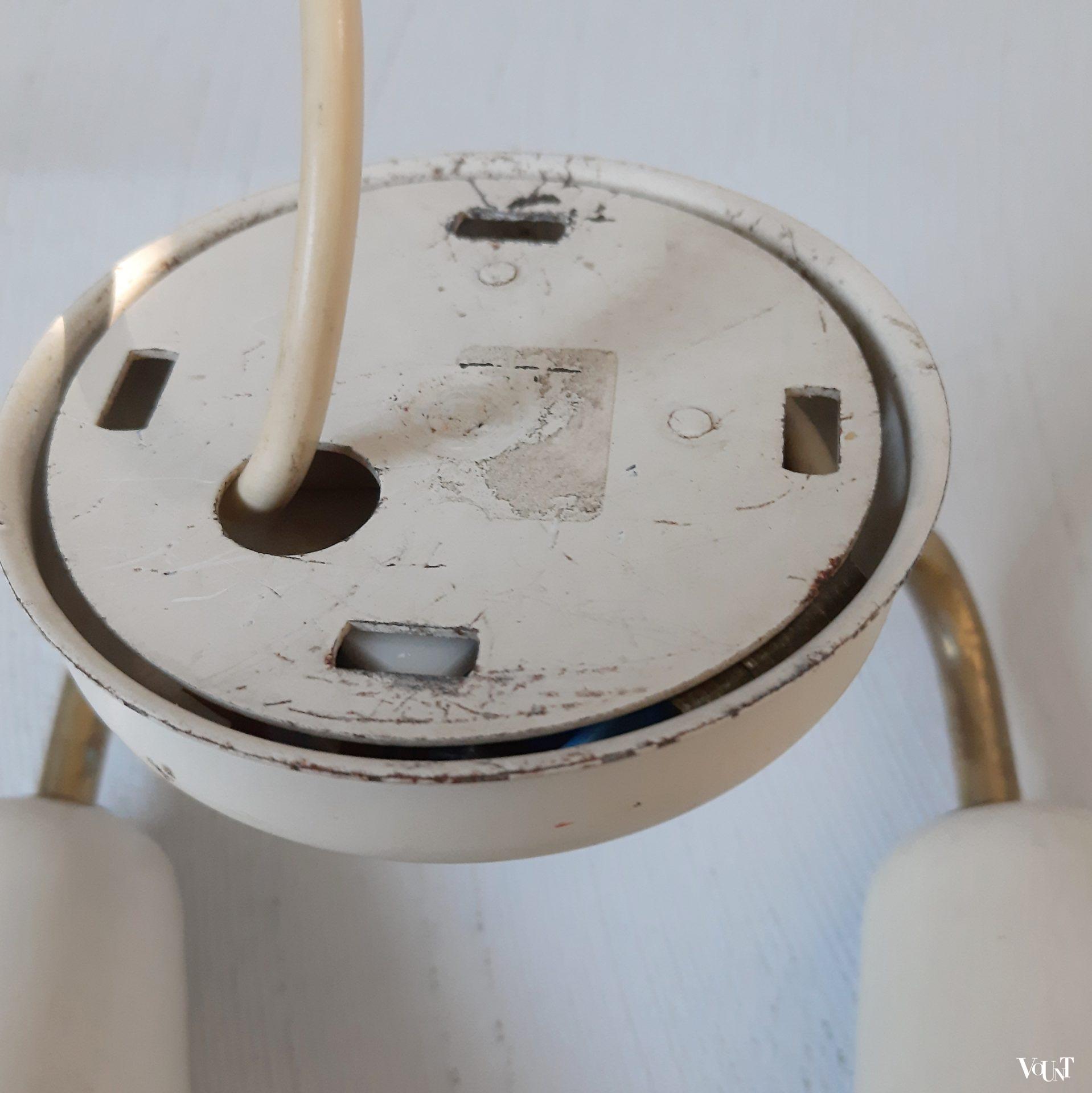 Dubbele jaren '50 wandlamp