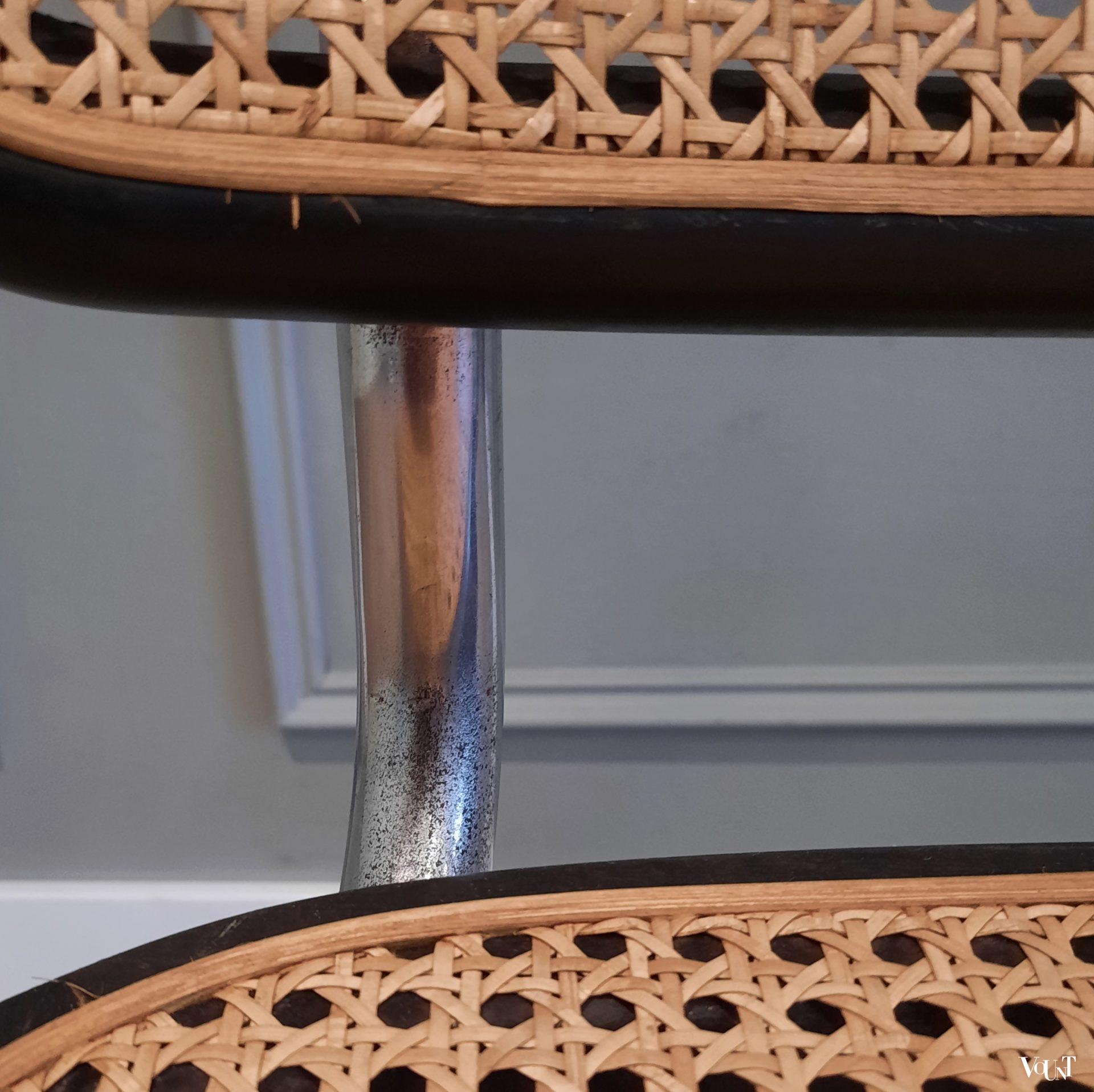 Set van 4 originele S64 stoelen, Marcel Breuer voor Thonet, jaren '90