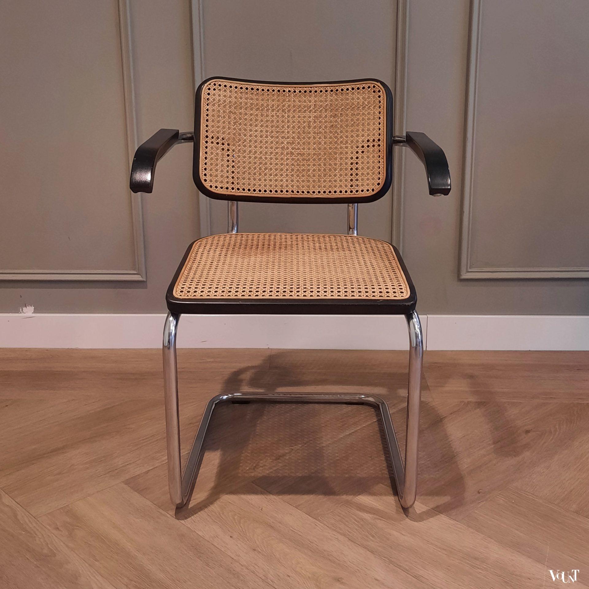 Set van 4 originele S64 stoelen, Marcel Breuer voor Thonet, jaren '90