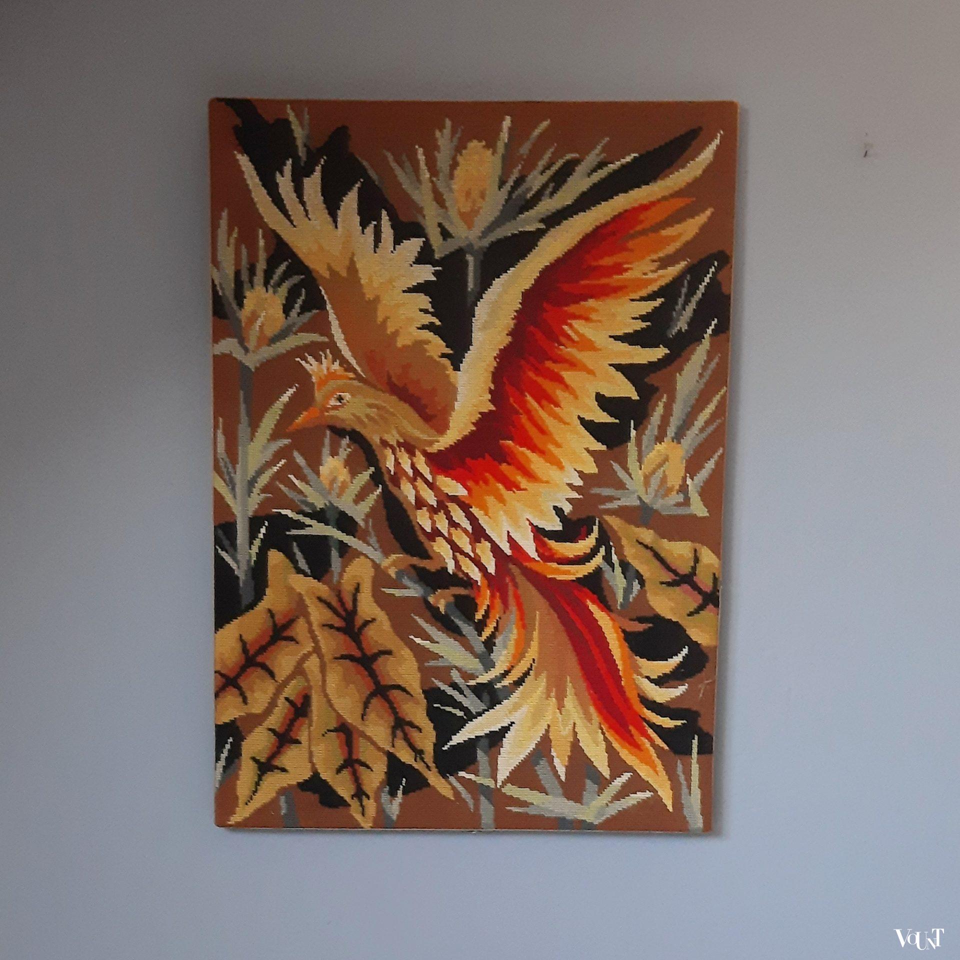 Wanddecoratie in de stijl van Jean Lurçat, jaren '60