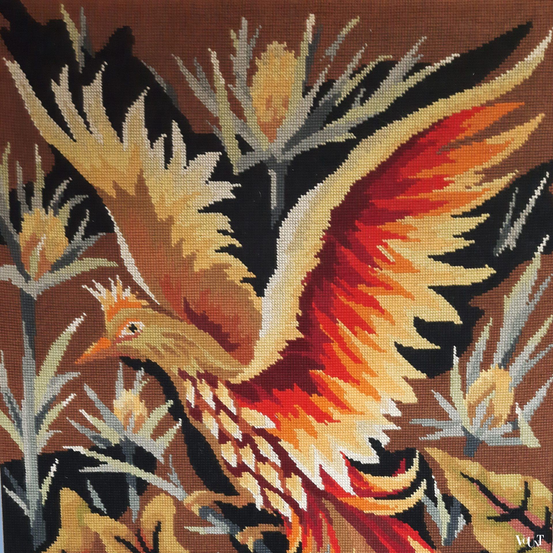 Wanddecoratie in de stijl van Jean Lurçat, jaren '60