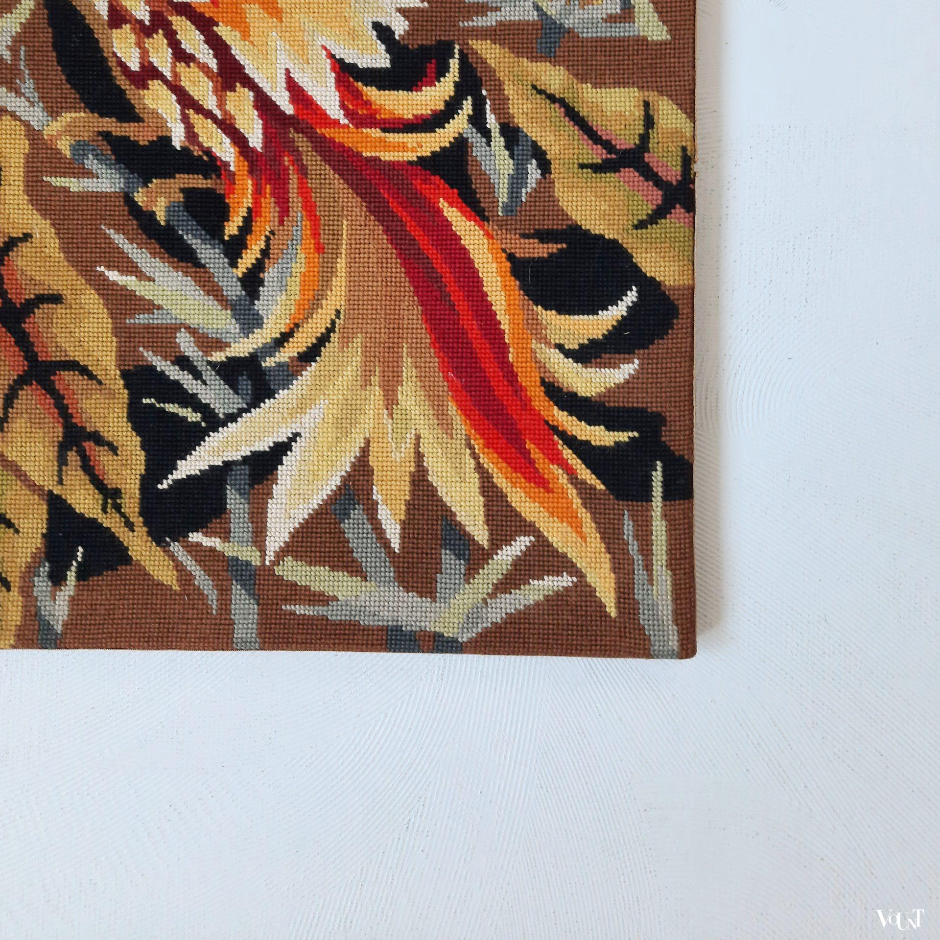 Wanddecoratie in de stijl van Jean Lurçat, jaren '60