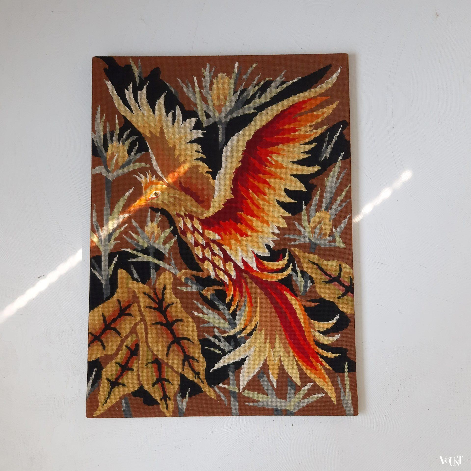 Wanddecoratie in de stijl van Jean Lurçat, jaren '60