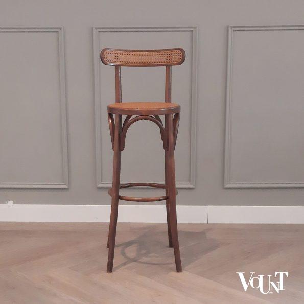 Set van 4 vintage bentwood barkrukken, jaren '70