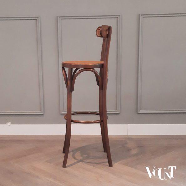 Set van 4 vintage bentwood barkrukken, jaren '70