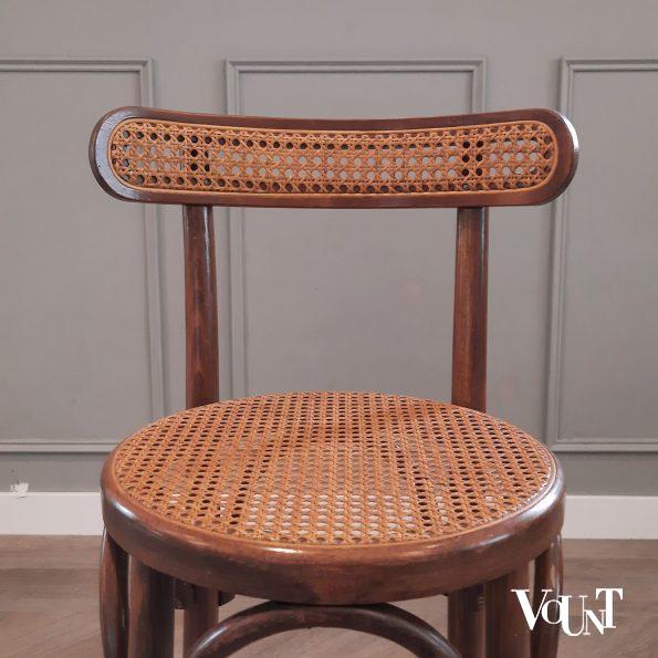 Set van 4 vintage bentwood barkrukken, jaren '70