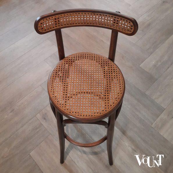 Set van 4 vintage bentwood barkrukken, jaren '70