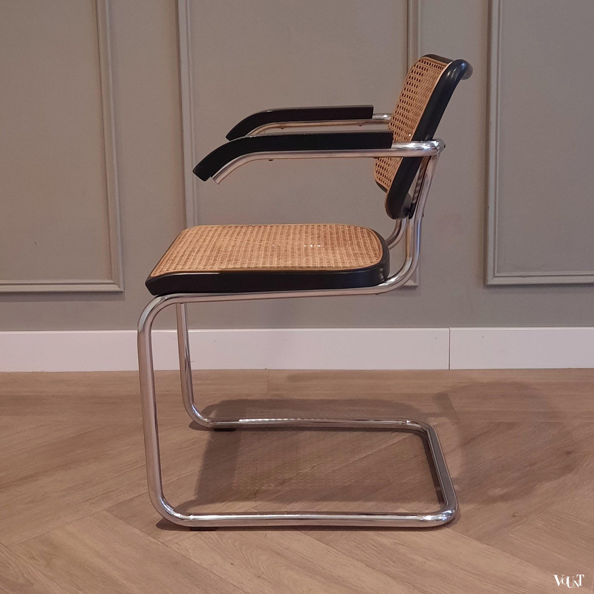Originele S64 stoel, Marcel Breuer voor Thonet, jaren '90